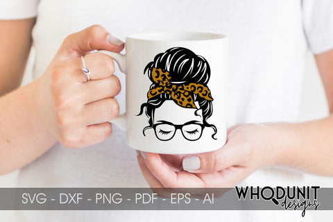 Messy Bun SVG Bundle | New Year cut files | 2022 SVG Whodunit Designs 