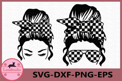 Messy Bun svg SVG Lerastudio 