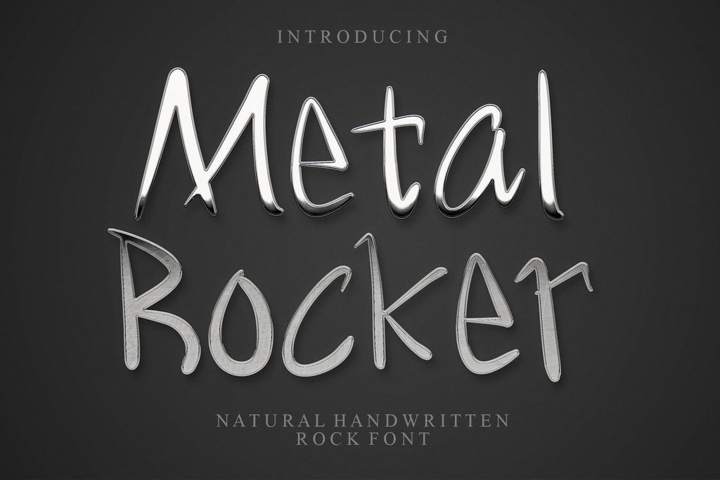 Metal Rocker - So Fontsy
