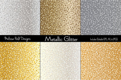 Metallic Glitter Melissa Held Designs 