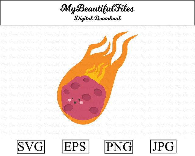 meteor - space SVG MyBeautifulFiles 