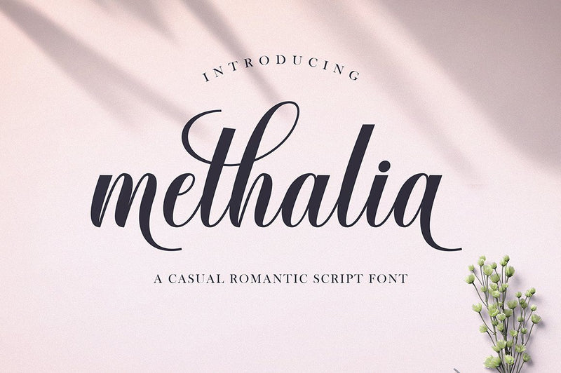Methalia Font RomieStudio 