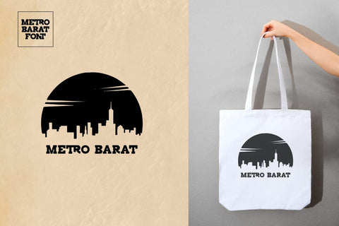 Metro Barat - Modern Slab Serif Font Font Masyafi Studio 