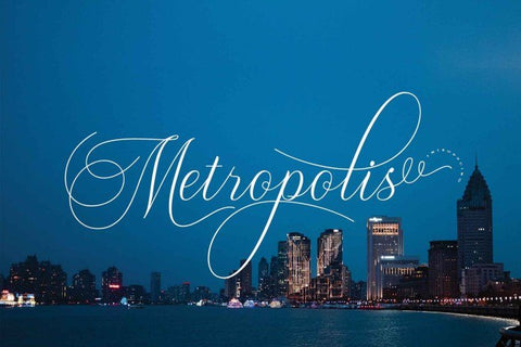 Metropolis Font Rtceative 