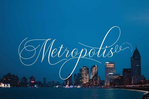Metropolis Font Rtceative 