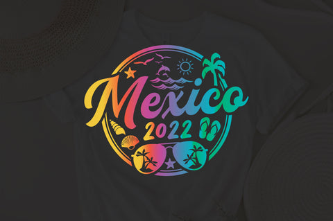 Mexico 2022 svg file, palm trees svg, summer svg, summer holidays svg, mexico summer svg, mexico 2022 svg, summer shirt gift, girls trip svg SVG Fauz 
