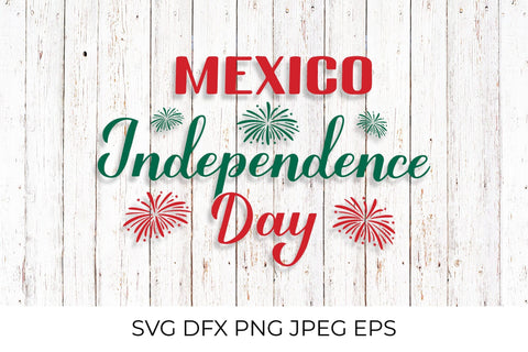 Mexico Independence Day calligraphy hand lettering SVG SVG LaBelezoka 