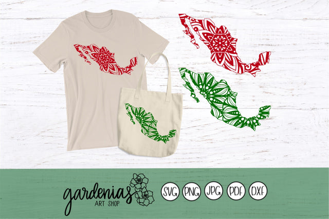 Mexico Mandalas SVG Gardenias Art Shop 