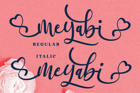 meyabi Font Letterena Studios 