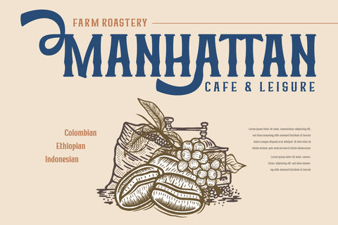 Mibundi | Retro Condensed Font Font twinletter 