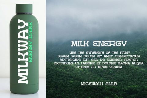 Micewalk Slab Font JH-CreativeFont 