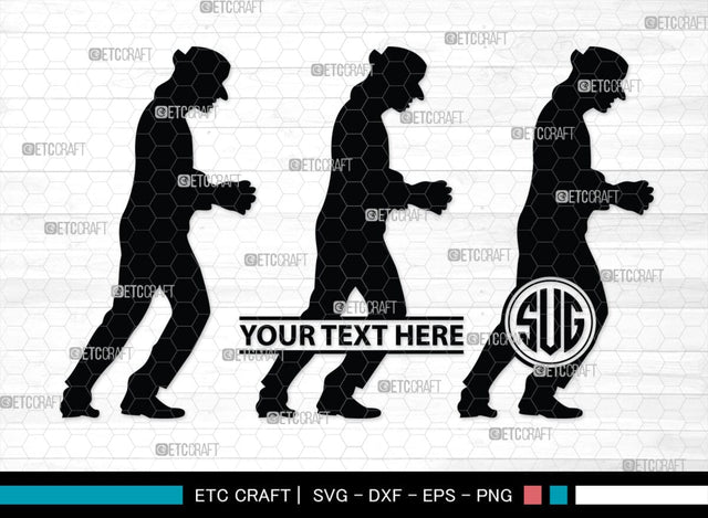 Michael Jackson Monogram, Michael Jackson Silhouette, Michael Jackson SVG, Jackson Svg, Pop Singer Svg, Rockstar Svg, SB00387 SVG ETC Craft 