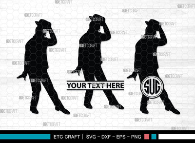 Michael Jackson Monogram, Michael Jackson Silhouette, Michael Jackson SVG, Jackson Svg, Pop Singer Svg, Rockstar Svg, SB00387 SVG ETC Craft 