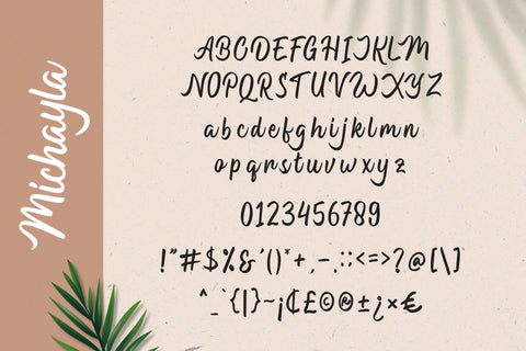 Michayla Font Holydie Studio 