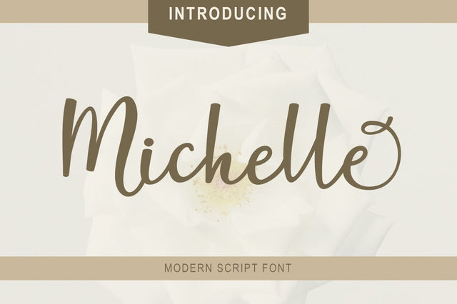 Michelle Script Font Fajri Adi 