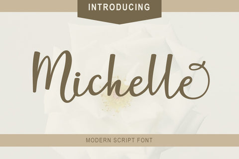 Michelle Script Font Fajri Adi 