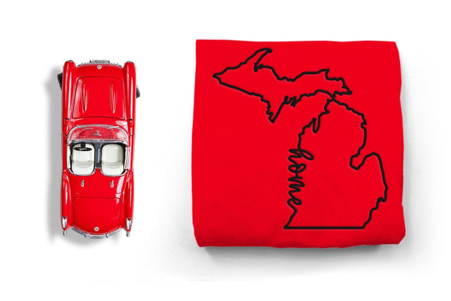 Michigan Home State Outline Embroidery Embroidery/Applique DESIGNS Designed by Geeks 