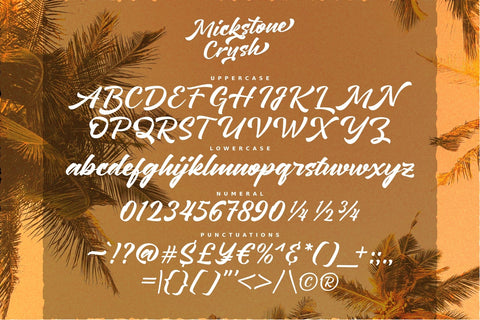 Mickstone Crush / tons of alternates Font Javapep 