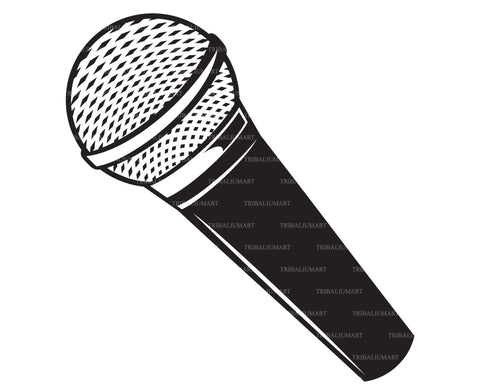 Microphone SVG TribaliumArtSF 