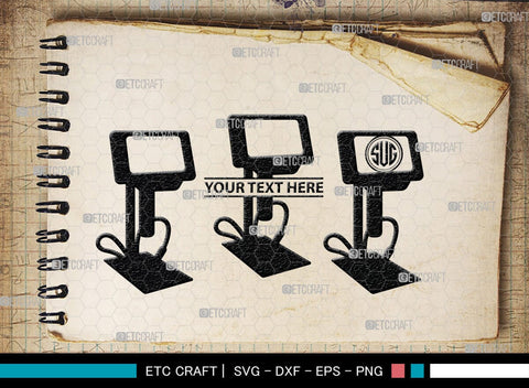 Microscope Monogram, Microscope Silhouette, Microscope SVG, Lab Tool Svg, Microscope Outline Svg, Lab Tech Svg, SB00152 SVG ETC Craft 