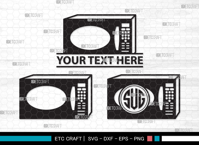 Microwave Monogram SVG, Microwave Oven Svg, Microwave Svg, Cooking Svg, Kitchen Svg, Oven Svg, Microwave Monogram SVG ETC Craft 