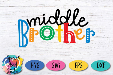 Middle Brother SVG Special Heart Studio 