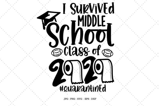 Middle School, Cut File, Clipart, Student Gift, School Graduation, Middle School Gift, Junior High, Toilet Paper SVG SVG Digital Designer 