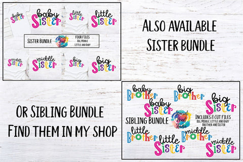 Middle Sister SVG Special Heart Studio 