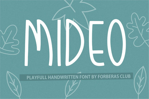 Mideo Font Forberas 