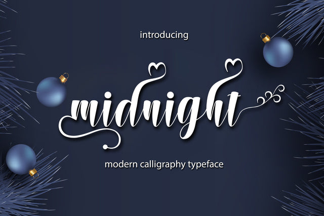 midnight Font Imunstudio 