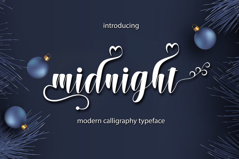 midnight Font Imunstudio 