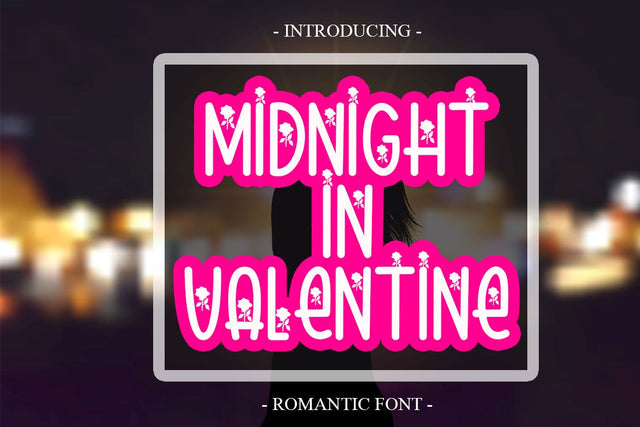 Midnight in Valentine Font Supersemar Letter 