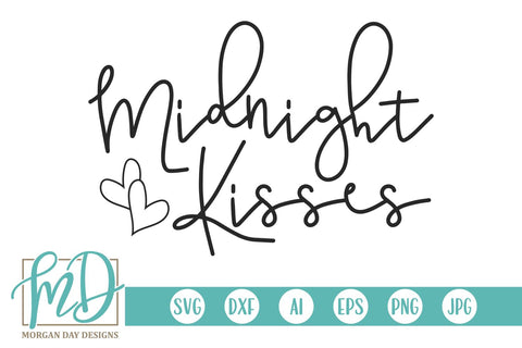 Midnight Kisses SVG Morgan Day Designs 