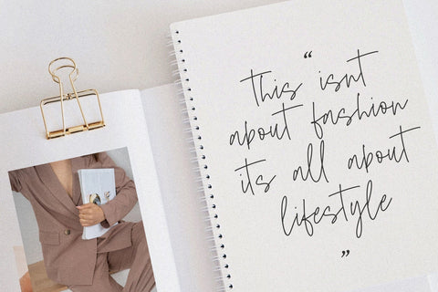 Midnight Wonders Modern Handwritten Font Font Letterative 