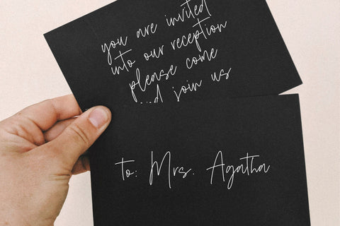 Midnight Wonders Modern Handwritten Font Font Letterative 