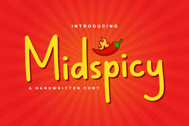 Midspicy Font Allouse.Studio 