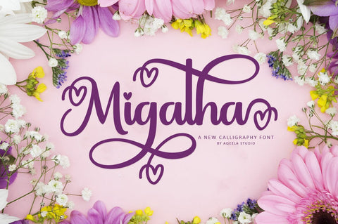 Migatha Font azkiyaazka026 