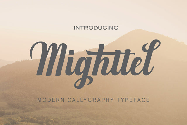 Mighttel Font PolemStudio