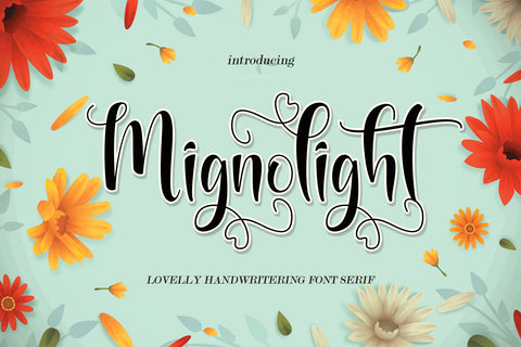 Mignolight Serif Font mahyud creatif 