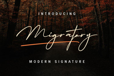 Migratory Font Dumadistyle 