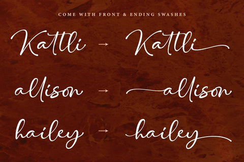 Miguella Charlotte - Wedding Script Font Font Kotak Kuning Studio 