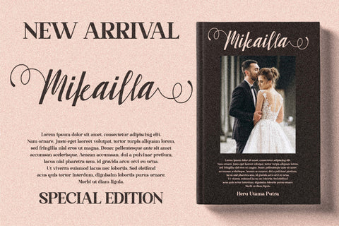 Mikailla Font Letterena Studios 