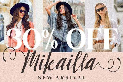 Mikailla Font Letterena Studios 