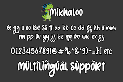 Mikhaloo Font Letterara 