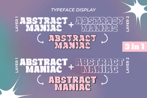 Milayu - Groovy Font Font twinletter 