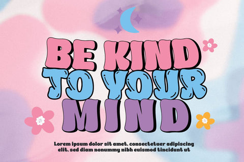 Milayu - Groovy Font Font twinletter 