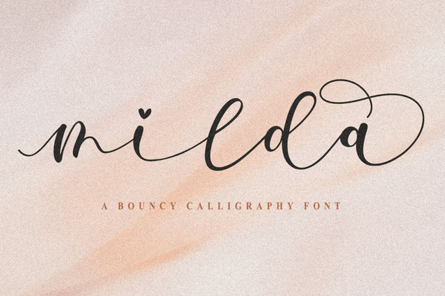 Milda Font Mozarella 