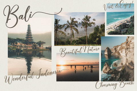 Milenium Script Font Fadeline Std. 