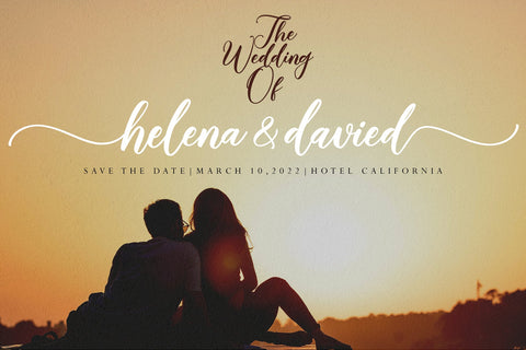 Milenium Script Font Fadeline Std. 