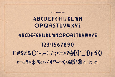 MILERIAN GLOTHIC Typeface Font Storytype Studio 